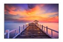 Obraz Pier and Sunset zs24760